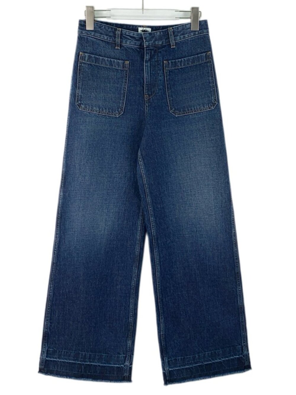 H31089 Dior dark blue washed cotton casual pants 38 M size new storage with tag